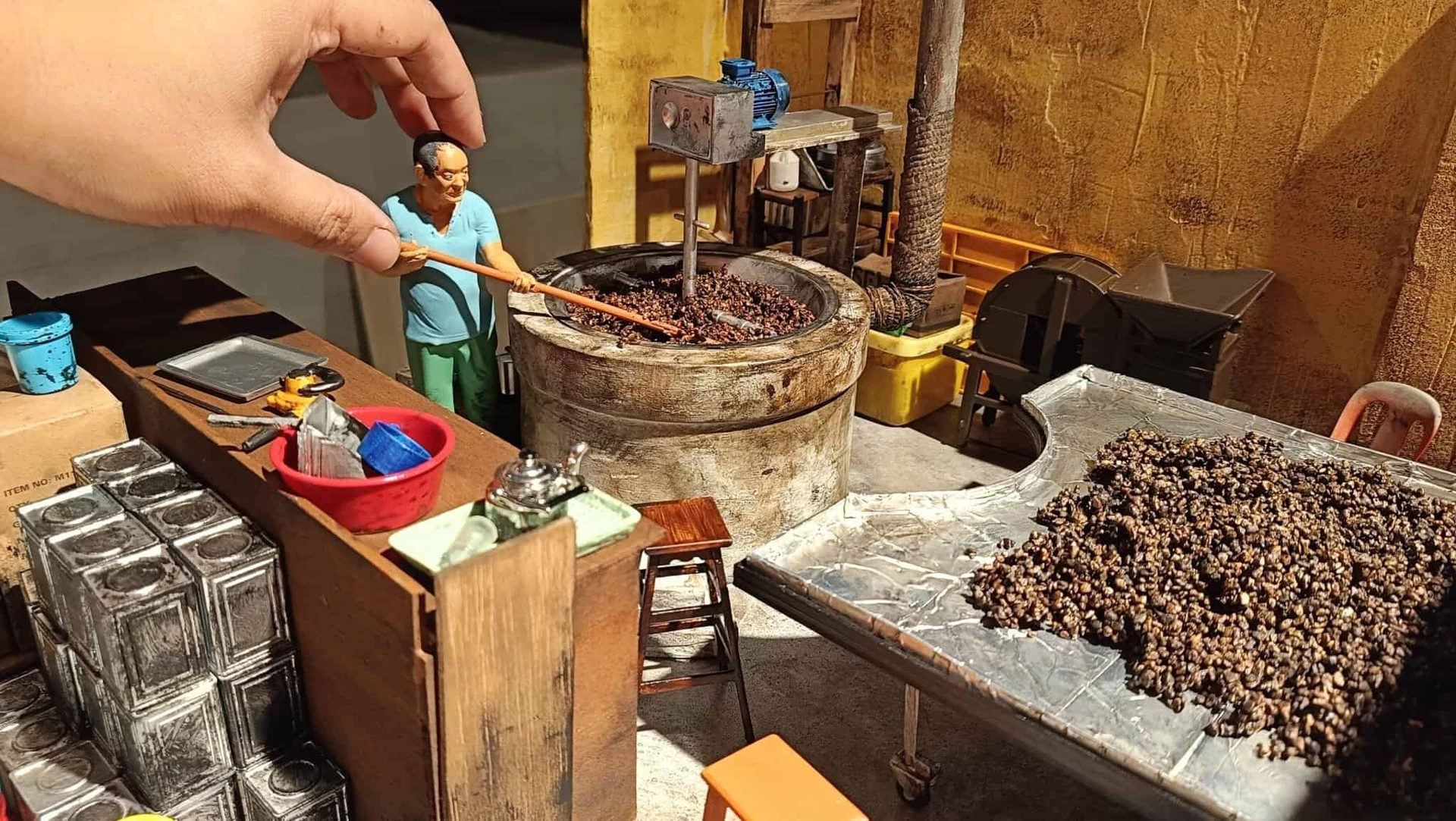 Carrying the Torch: A Roaster’s Legacy miniature exhibit